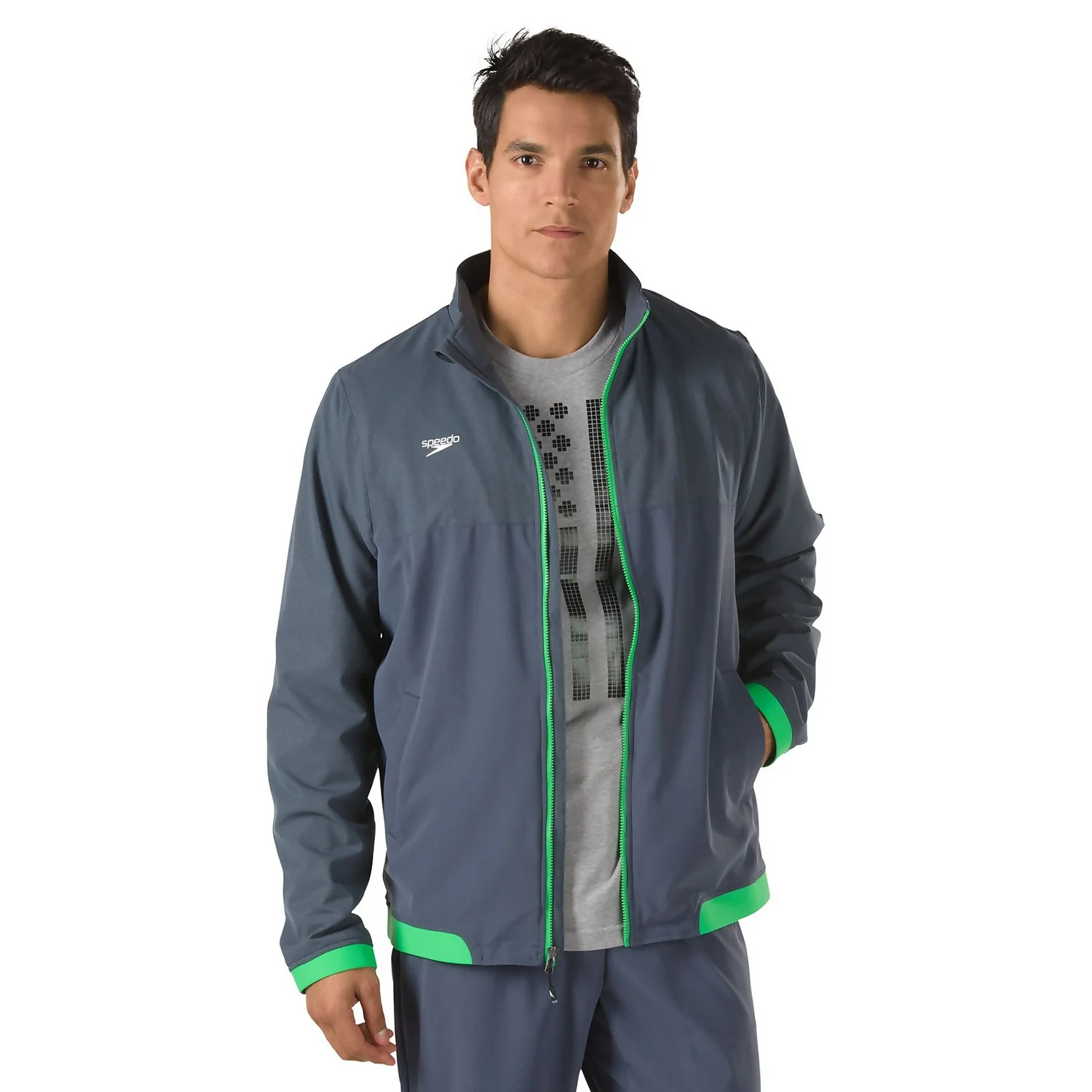 Speedo Male Tech Warm Up Jacket 5 Speedo Male Tech Warm Up Jacket - Image 3
