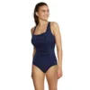 Speedo Solid Shirred Tank One Piece 1 Speedo Solid Shirred Tank One Piece -Swimwear Collection Store 13244773 1514982805798174