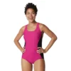 Speedo Rib Illusion Splice One Piece -Swimwear Collection Store 13244925 9034985912114493