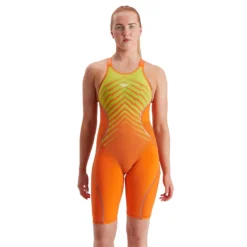 Speedo Fastskin Printed Intent Open Back Kneeskin