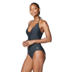 Speedo V-Neck Halter One Piece -Swimwear Collection Store 13247069 1514995253842312