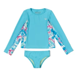 Speedo 4-6 Long Sleeve Rashguard Set