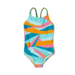 Speedo Print Strappy Back One Piece