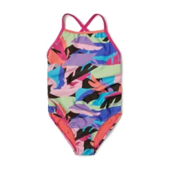 Speedo Printed X Back One Piece