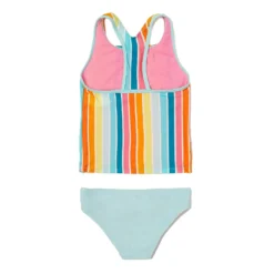Speedo Printed Racerback Tankini Set