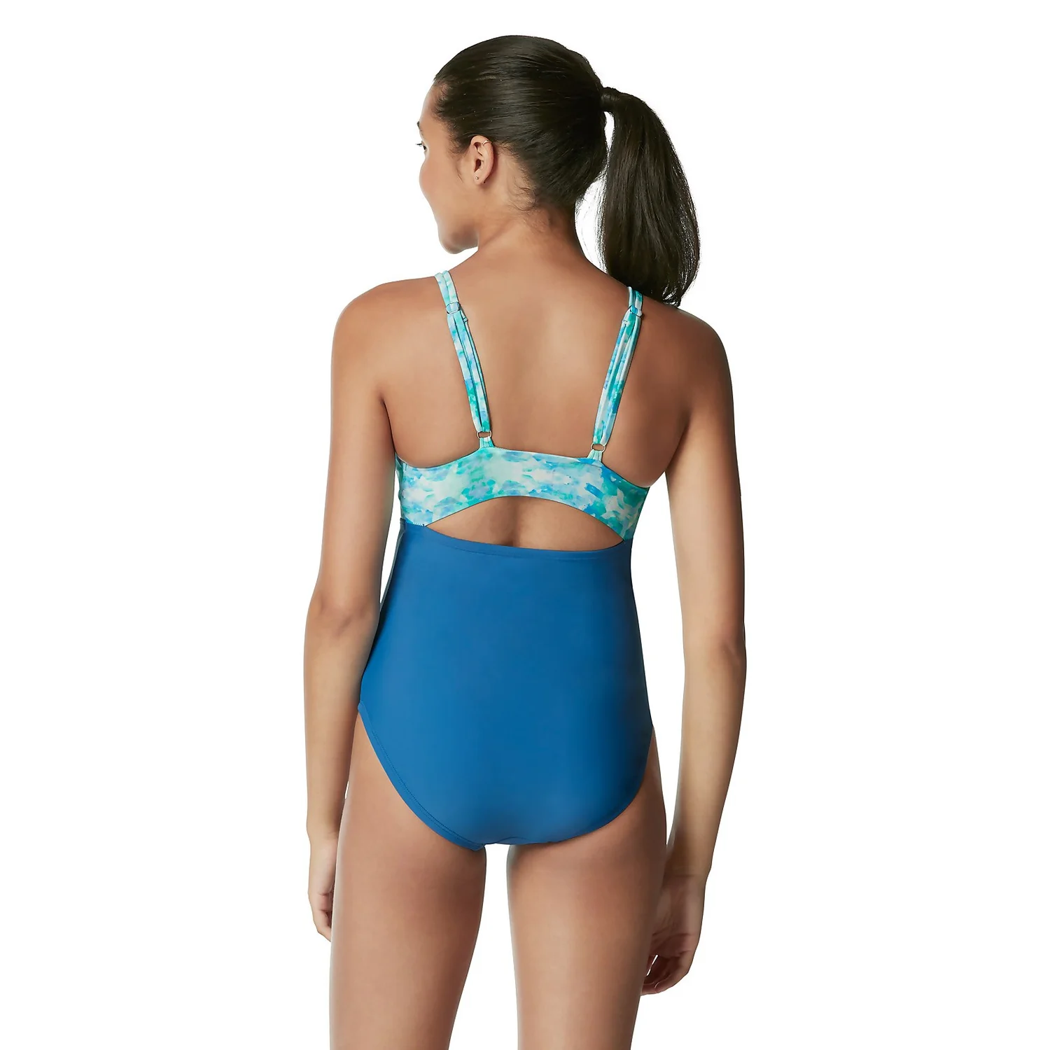 Speedo Adjustable Double Strap One Piece 4 Speedo Adjustable Double Strap One Piece - Image 2