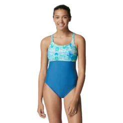 Speedo Adjustable Double Strap One Piece