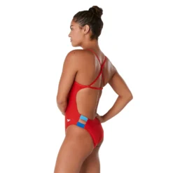 Speedo Solid Twist Back One Piece