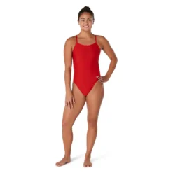 Speedo Solid Twist Back One Piece -Swimwear Collection Store 13892779 4655022221201343