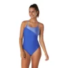 Speedo Asymmetrical Colorblock One Piece -Swimwear Collection Store 13893433 7315014370490042