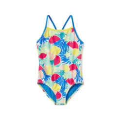 Speedo Printed Propel Back One Piece