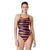 Speedo Contort Stripes Crossback One Piece -Swimwear Collection Store 13895491 2545047813972275