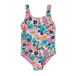 Speedo Printed Elastic Back One Piece