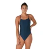Speedo Solid Double Lace Back One Piece -Swimwear Collection Store 13966018 1505067819593253