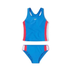 Speedo Colorblock Tankini Set