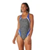 Speedo Heather Quantum Fusion Splice One Piece -Swimwear Collection Store 14010222 1945072768333460