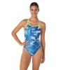 Speedo Cyclone Swirl Flyback One Piece -Swimwear Collection Store 14010245 1025041886044422