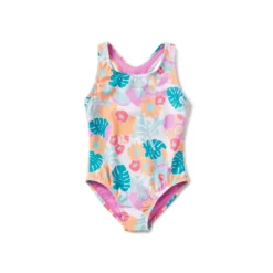 Speedo Printed Racerback One Piece