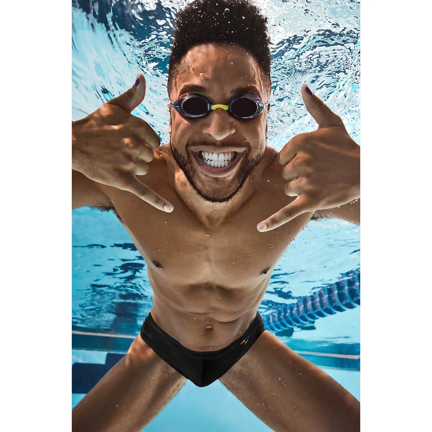 Speedo Pride Graphic Solid Brief 7 Speedo Pride Graphic Solid Brief - Image 5