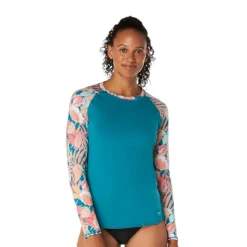 Speedo Long Sleeve Printed Rashguard
