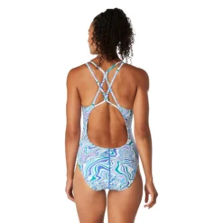 Speedo Print Thin Strap One Piece -Swimwear Collection Store 14010407 1315072768235834