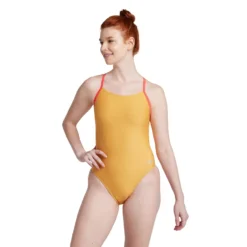 Speedo Solid T-Back One Piece
