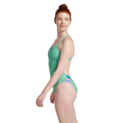 Speedo Printed Twist Back One Piece -Swimwear Collection Store 14010496 1095072766427464