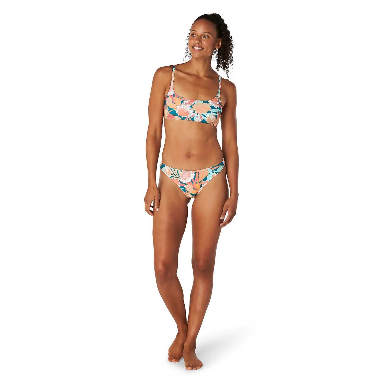 Speedo Print Double Cross Bikini Top 6 Speedo Print Double Cross Bikini Top - Image 4