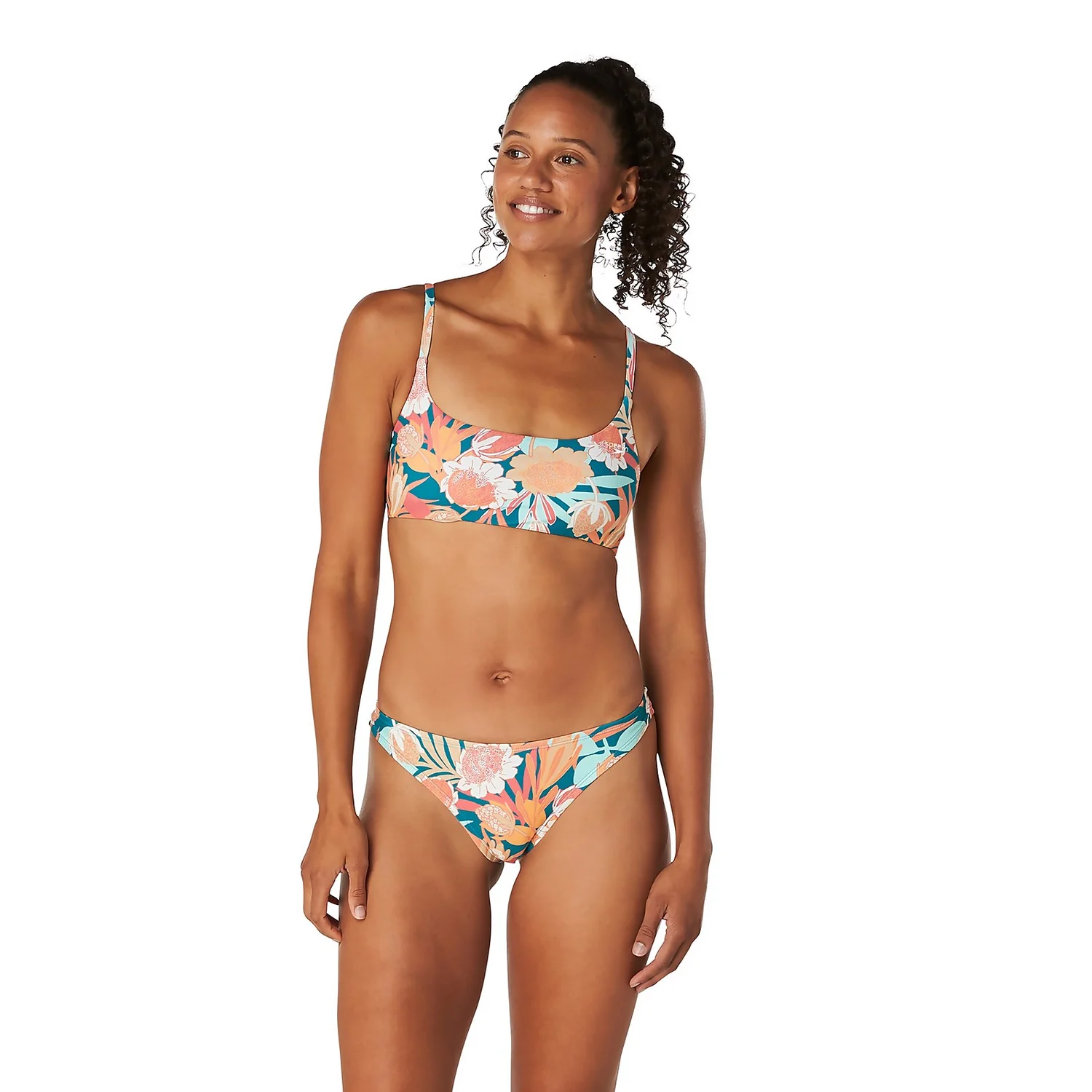 Speedo Print Double Cross Bikini Top 3 Speedo Print Double Cross Bikini Top