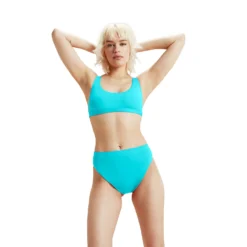Speedo Flu3nte Solid Cheeky High Waist Bikini Bottom -Swimwear Collection Store 14205740 1555042457338076