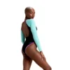 Speedo Flu3nte Colorblock Long Sleeve Cut Out One Piece 1 Speedo Flu3nte Colorblock Long Sleeve Cut Out One Piece -Swimwear Collection Store 14206752 8735058763652793