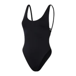 Speedo Flu3nte Logo Elastic Thin Strap Open Back Solid One Piece -Swimwear Collection Store 14206757 1865042454134166