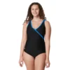 Speedo Side Shirred One Piece With Binding -Swimwear Collection Store 14869227 4065075050663011