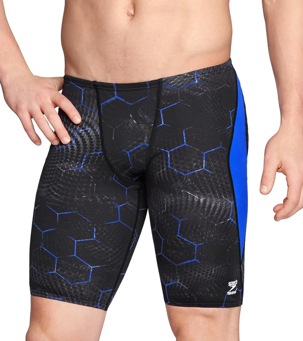 Speedo Men's Emerging Force Jammer Swimsuit 3 Speedo Men's Emerging Force Jammer Swimsuit