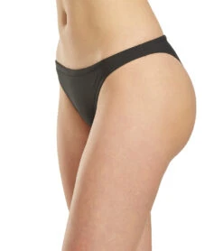 Speedo Women's Solid Classic Swimsuit Bottom -Swimwear Collection Store 5666022686888 speedoblack 5a