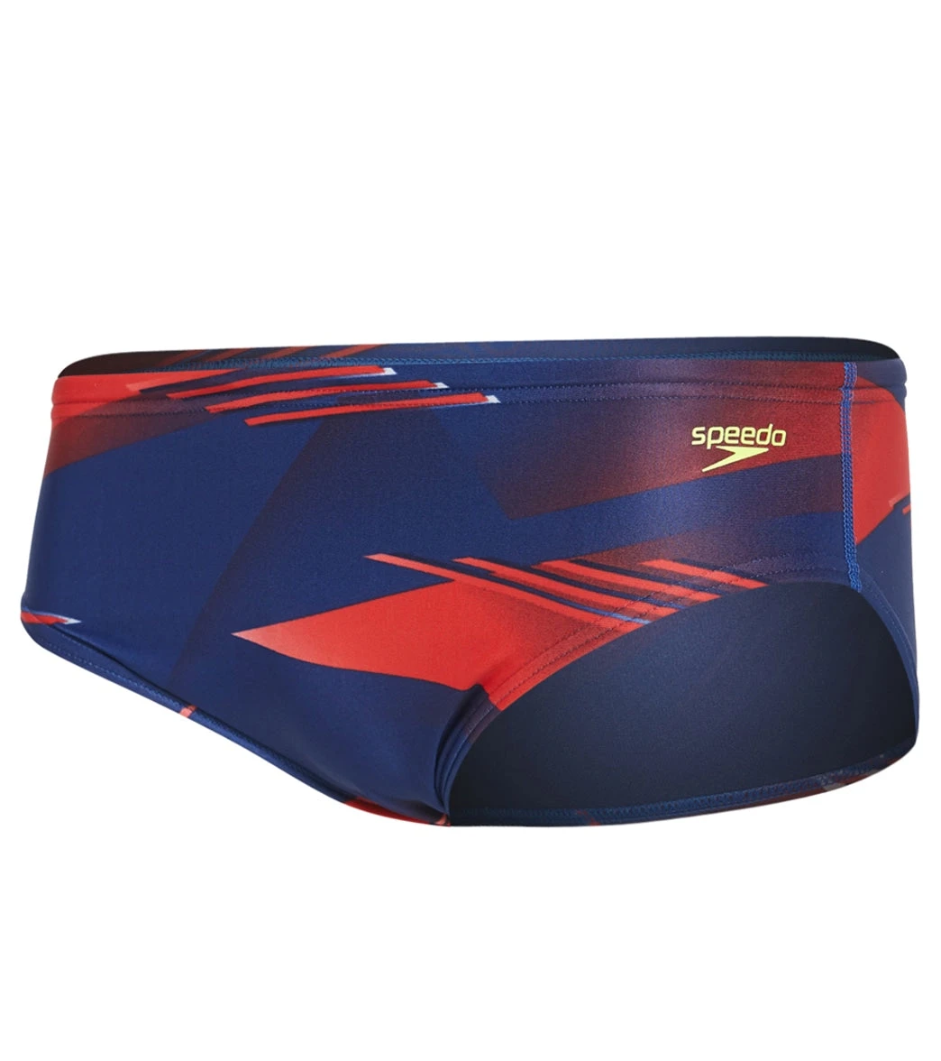 Speedo Men's Lane Game Brief Swimsuit 2 Speedo Men's Lane Game Brief Swimsuit