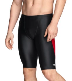 Speedo Men's Powerflex Eco Tone Setter Jammer Swimsuit