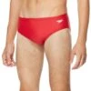 Speedo Men's Hex Breaker Brief Swimsuit -Swimwear Collection Store 6542033092776 highriskred 1a