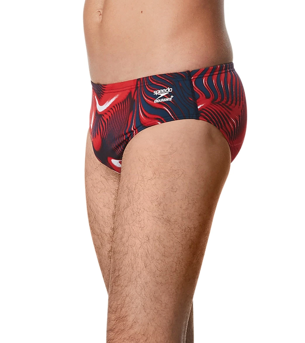 Speedo Men's Fusion Vibe Brief Swimsuit 4 Speedo Men's Fusion Vibe Brief Swimsuit - Image 2
