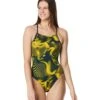 Speedo Women's Fusion Vibe Crossback One Piece Swimsuit 1 Speedo Women's Fusion Vibe Crossback One Piece Swimsuit -Swimwear Collection Store 6799981281448 navygold 1a