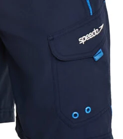 Speedo Active Men's 20'' Marina Sport Swim Trunks -Swimwear Collection Store 7008193937576 peacoatpalaceblue 5a