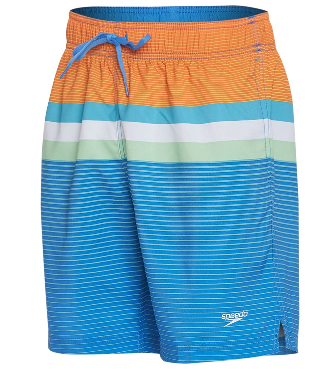 Speedo Men's 18" Printed Redondo Edge Swim Trunks 4 Speedo Men's 18" Printed Redondo Edge Swim Trunks - Image 2
