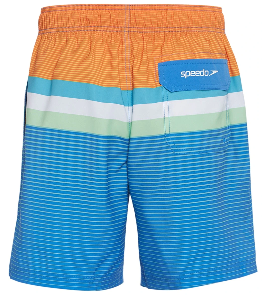 Speedo Men's 18" Printed Redondo Edge Swim Trunks 5 Speedo Men's 18" Printed Redondo Edge Swim Trunks - Image 3