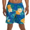 Speedo Men's 18" Printed Swim Trunks -Swimwear Collection Store 7008198885544 palaceblue 1a