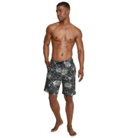 Speedo Men's 20" Speed Slice Bondi Board Short -Swimwear Collection Store 7008200327336 anthracite 4a