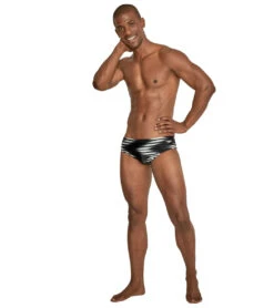 Speedo Men's Sharp Turn Brief Swimsuit 9 Speedo Men's Sharp Turn Brief Swimsuit -Swimwear Collection Store 7303593132200 anthracite 4a