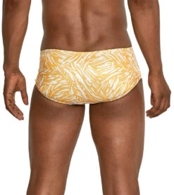 Speedo Vibe Men's Printed Euro Brief Swimsuit -Swimwear Collection Store 7312364732584 abstracttiger 3a