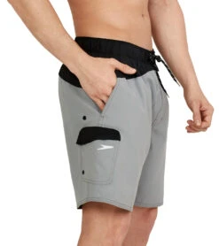 Speedo Men's 18" Marina Flex Swim Trunks -Swimwear Collection Store 7379098435752 monument 2a