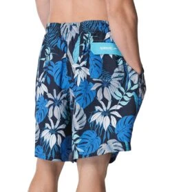 Speedo Men's 22" Big & Tall Hothouse Floral Redondo Edge Swim Trunks 7 Speedo Men's 22" Big & Tall Hothouse Floral Redondo Edge Swim Trunks -Swimwear Collection Store 7379099189416 peacoat 3a