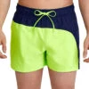 Speedo Men's 14" Colorblock Swim Trunks -Swimwear Collection Store 7379102957736 greengecko 1a